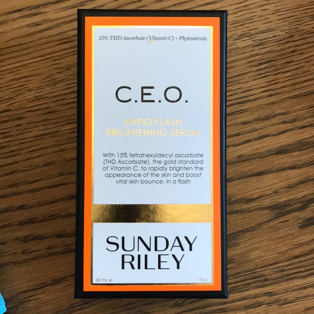 Sunday Riley CEO Rapid Flash Brightening Serum